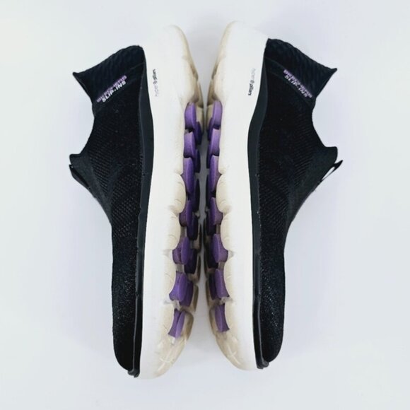 Skechers Gowalk Women's 10  Black Hand Free Slip-on Memory Foam Air-Cool Sneaker - Picture 4 of 9